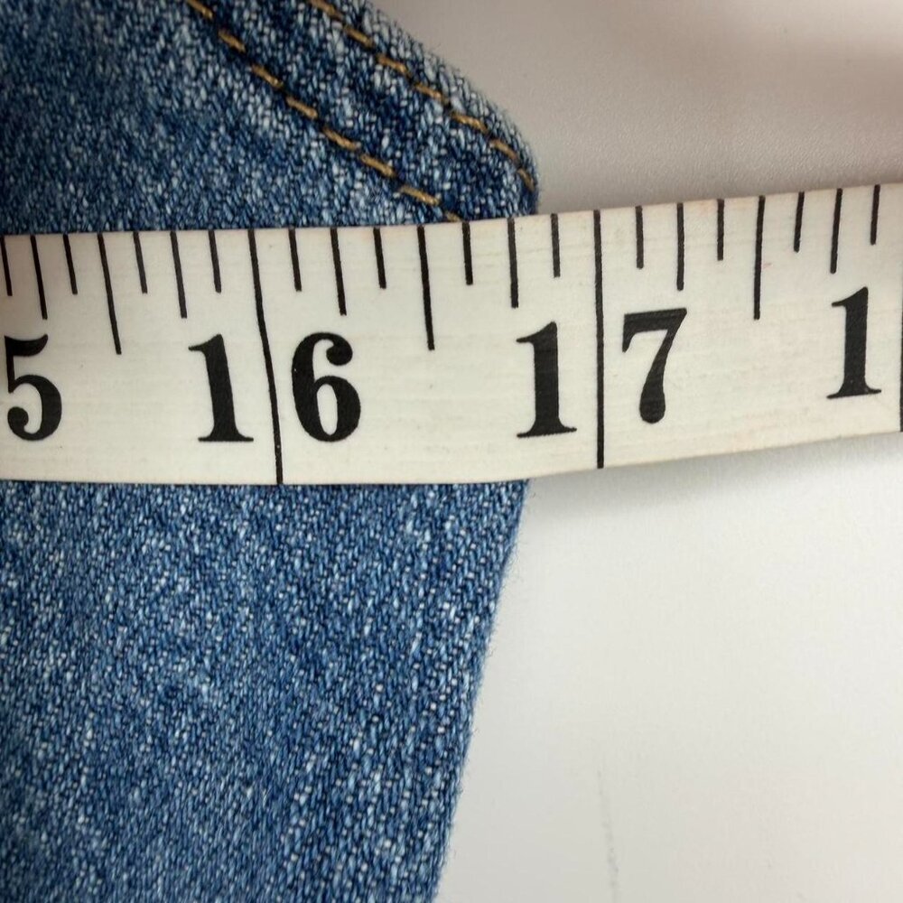 Alice + Olivia Jeans denim snap dress Size 2 - Picture 6 of 6